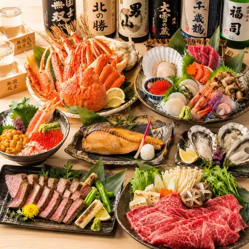 当店こだわりのもつ鍋や豪華鮮魚のお造り盛り合わせが自慢◎すすきの交差点すぐの好立地の居酒屋！