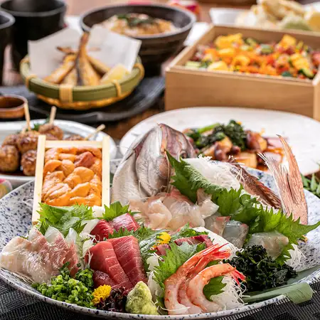 【満喫コース】札幌グルメを満喫!!地域限定の特別コース☆2時間飲み放題付8品5000円