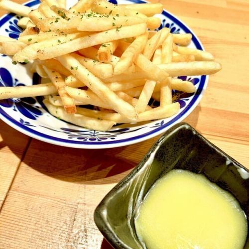French fries with shottsuru butter