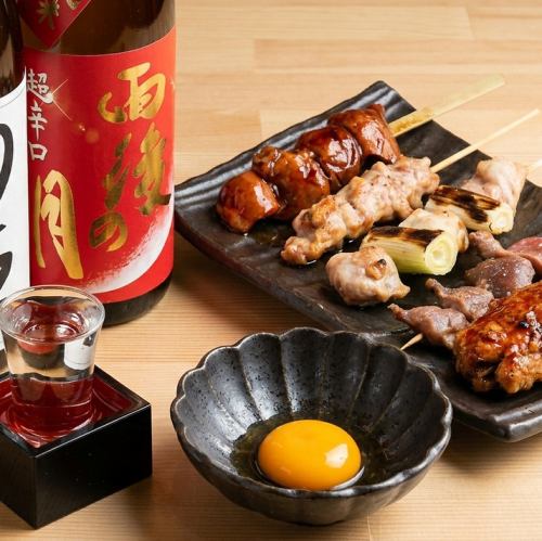 A real yakitori izakaya in Akihabara! Delicious yakitori and other chicken dishes!