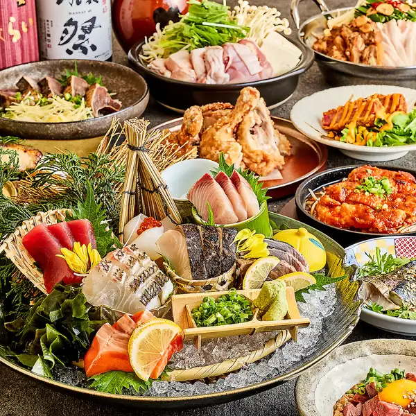 【飲み放題付きコース3,000円台～】旬の味覚をご堪能♪個別盛りコースもご用意しております！