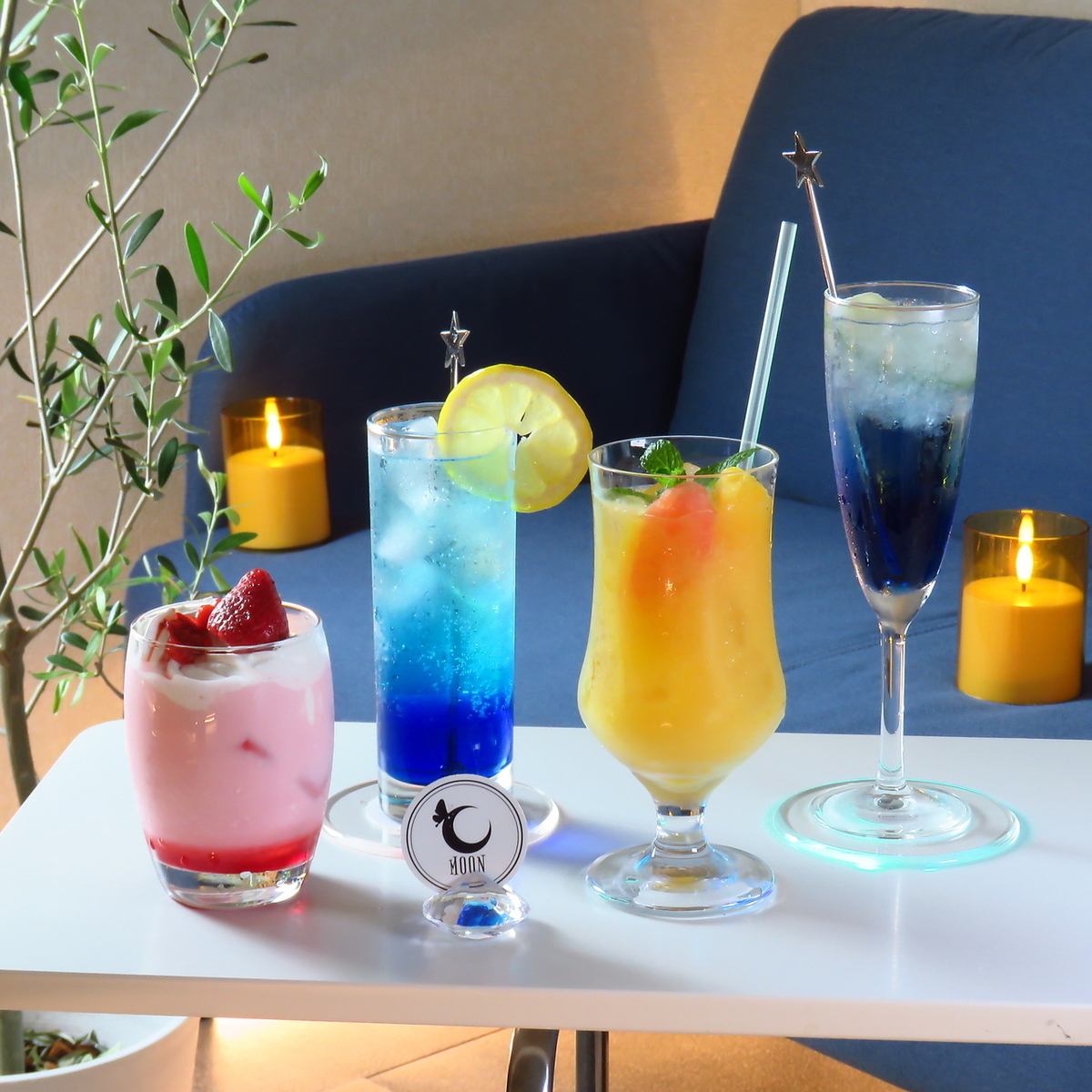 推しCOLORカクテルは必見！種類豊富なメニューをご用意♪