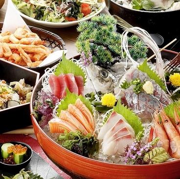 ◆ Commitment to Japanese food centering on fresh fish ◆