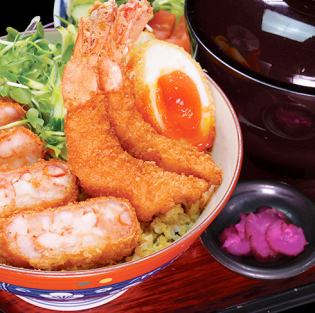 究極の海老カツ丼