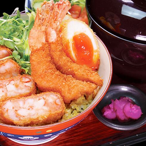 The ultimate shrimp cutlet bowl