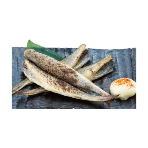 Grilled ice fish