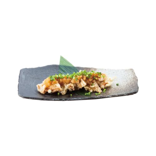 Echigo Mochi Pork Tempura -Grated daikon radish with ponzu sauce-