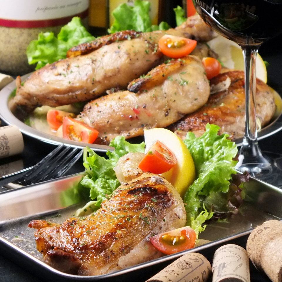 美味しい肉・魚料理と100種類以上のドリンクで元気に営業☆