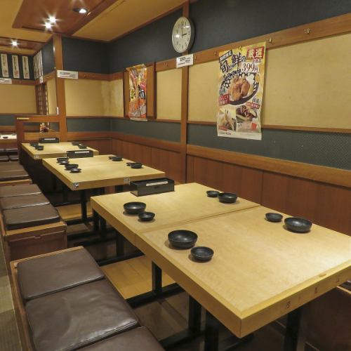 人数に応じて宴会空間有り