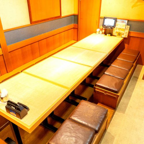 Party spaces available depending on the number of people.