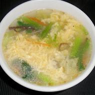 vegetable egg soup