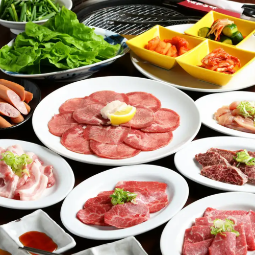 ★コスパ抜群！人気メニューをお値打ちに味わえる『しちりん家コース』飲み放題付4400円(税込)★