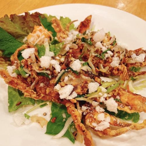 Fried soft shell crab (2 cups)
