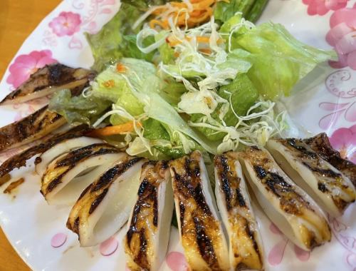 Grilled Squid Satay