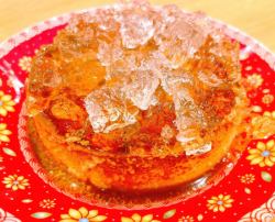 Vietnamese pudding (banh furan)
