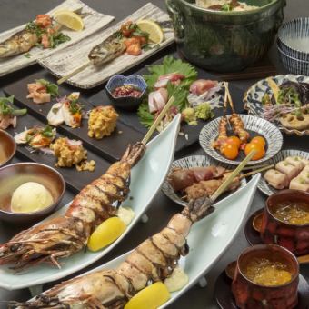 【忘新年会に♪】彩り冬の宴コース4400円