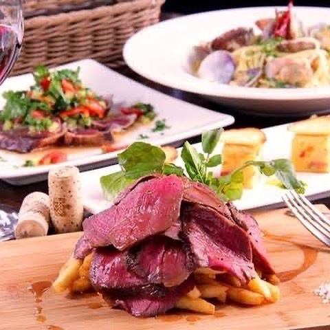 牛肉のタリアータ