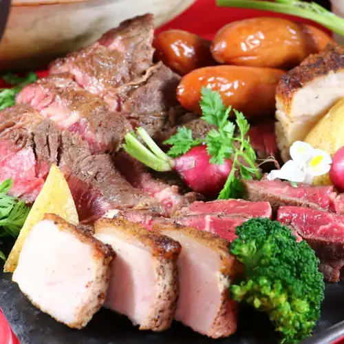 豪華肉盛り付きプランも★
