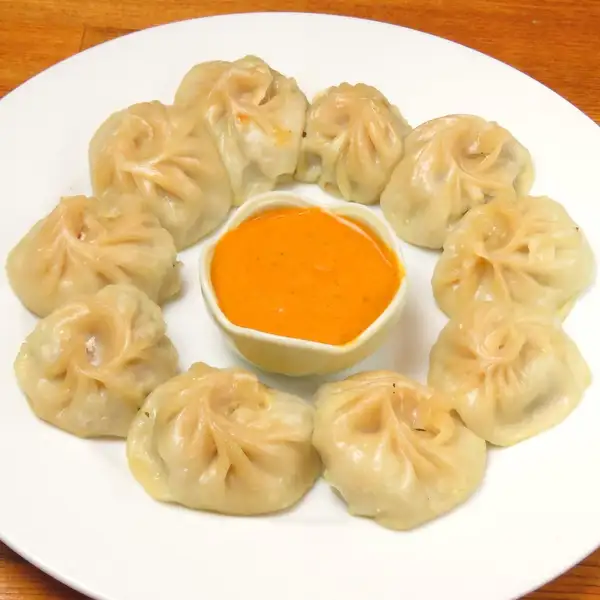 【ネパール代表料理！】モモ(ネパール風蒸し餃子)
