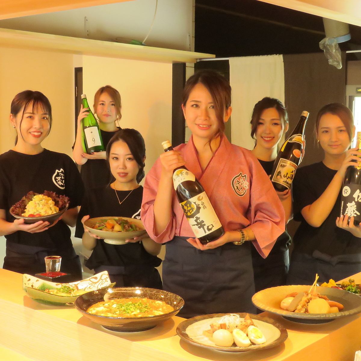 美味いお酒とおばんざいが愉しめるお店。