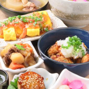 当日OK!!《菜な人気メニューコース》全料理9品+2H[飲放]⇒4000円(税込)