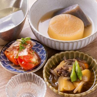 【ちょい呑みセット】※17時半～19時までの来店⇒1100円(税込)