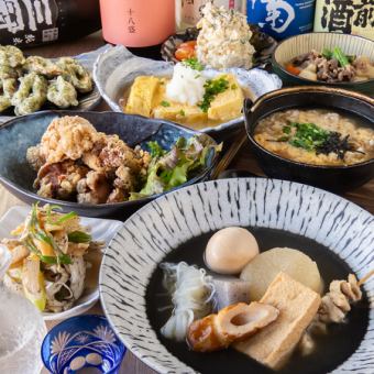 当日OK!!《菜な人気メニューコース》全料理9品+2H[飲放]⇒4500円(税込)