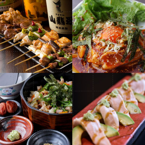 創作鶏料理だけじゃない♪普段使い◎しやすいような豊富なアラカルト料理の充実のラインナップをご用意。