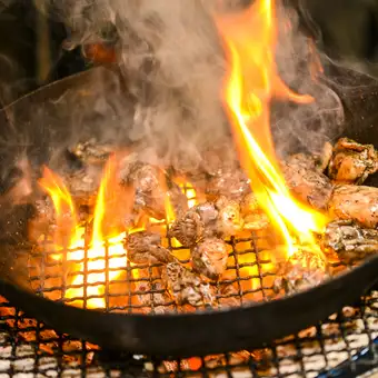 名物もも焼き赤と宮崎冷や汁しめコース◎本格焼酎含む90分飲み放題付★5000円(税込)