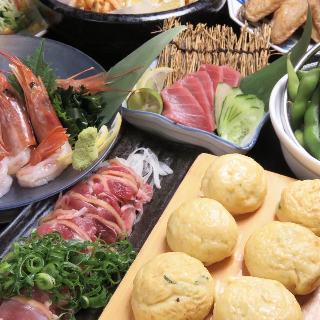 A hearty meal! [Bottobi Course] 10 dishes + 2 hours [all-you-can-drink] for 3,900 yen!!