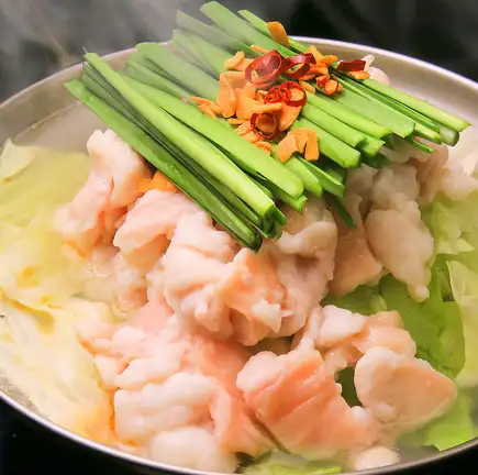 【招牌★国产牛杂火锅套餐】9道菜+2小时【畅饮】4500日元