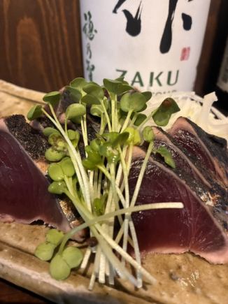 【飲み放題付】鳥楽◆カツオたたきなど含む<9品>◆4000円(税込)コース