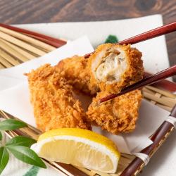 Fried oysters from Hiroshima