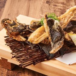 Deep-fried Hokkaido Sohachi flounder