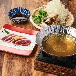 Iwate Prefecture Duck Shabu-shabu