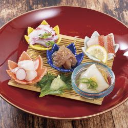 創作お造り五点盛り