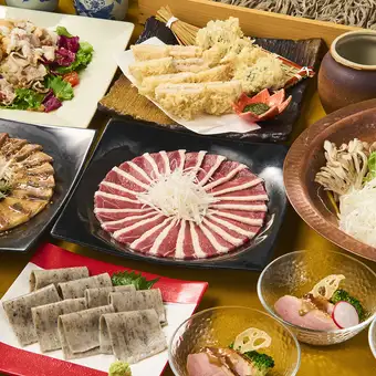Yuzu-scented duck nanban hot pot course: 3980 yen (tax included) *Food only