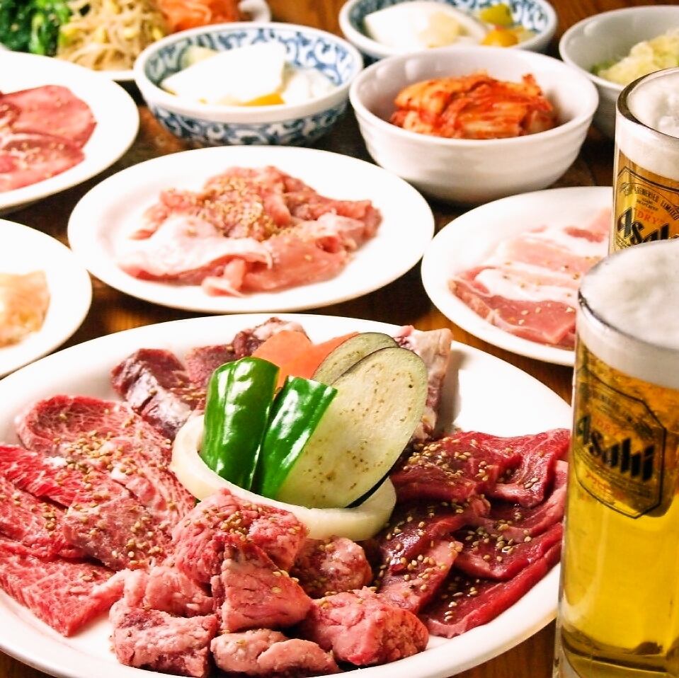 時間たっぷり120分！！牛繁自慢の食べ放題を３コースご用意♪