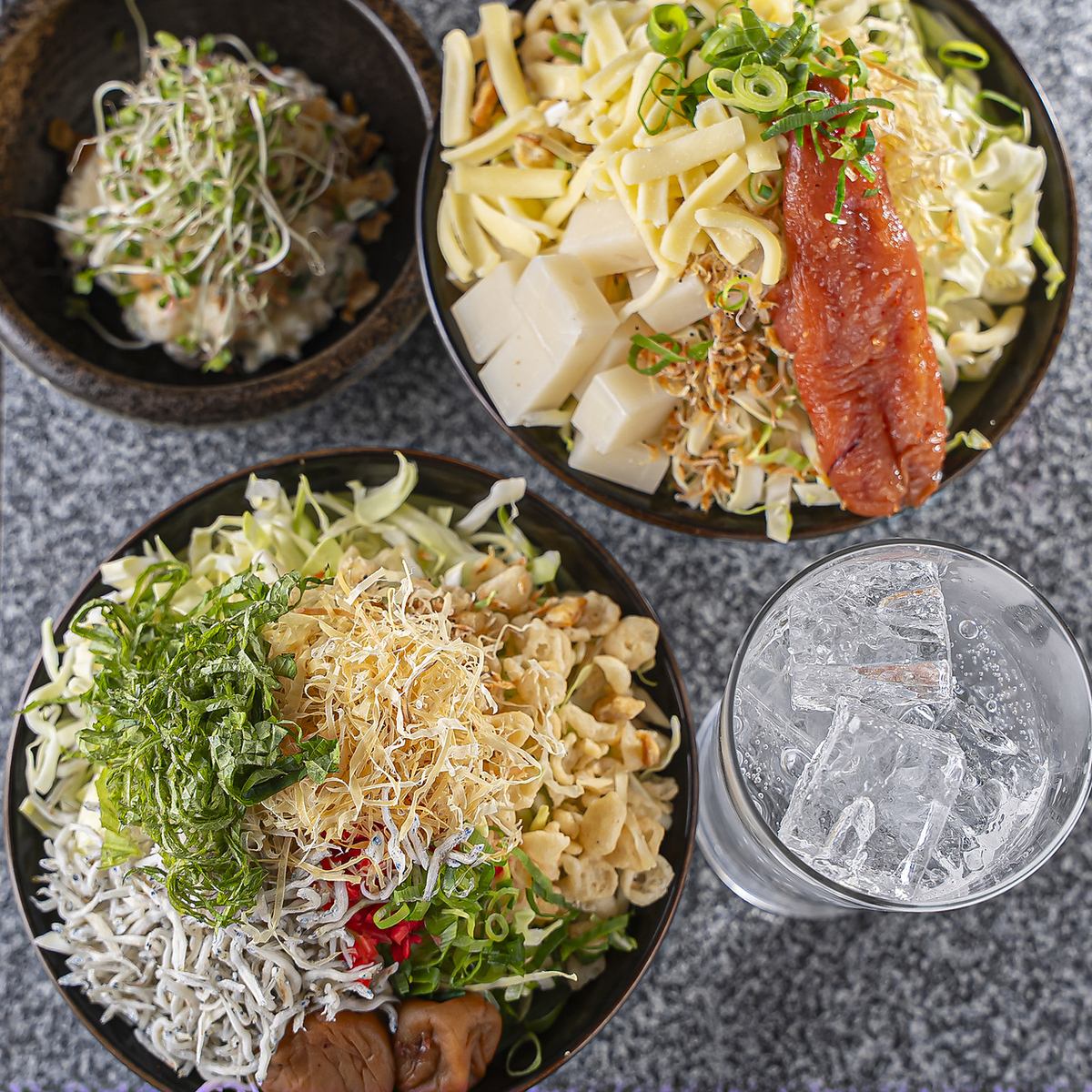 新食感のもんじゃなど、当店ならではの味わいをご堪能ください!
