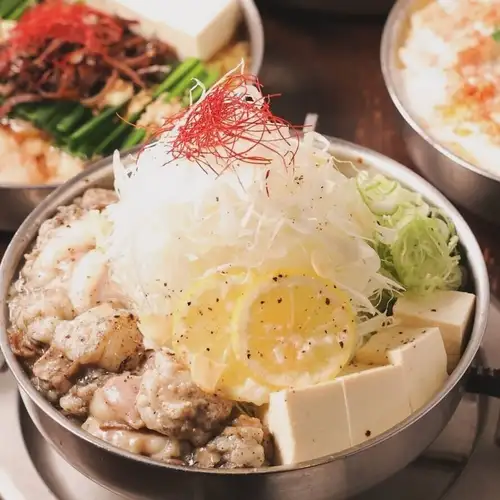 Salted rice malt lemon hot pot