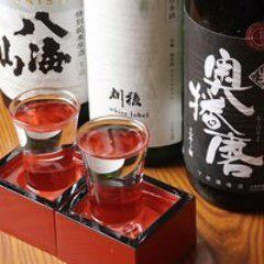 Commitment to sake and shochu!