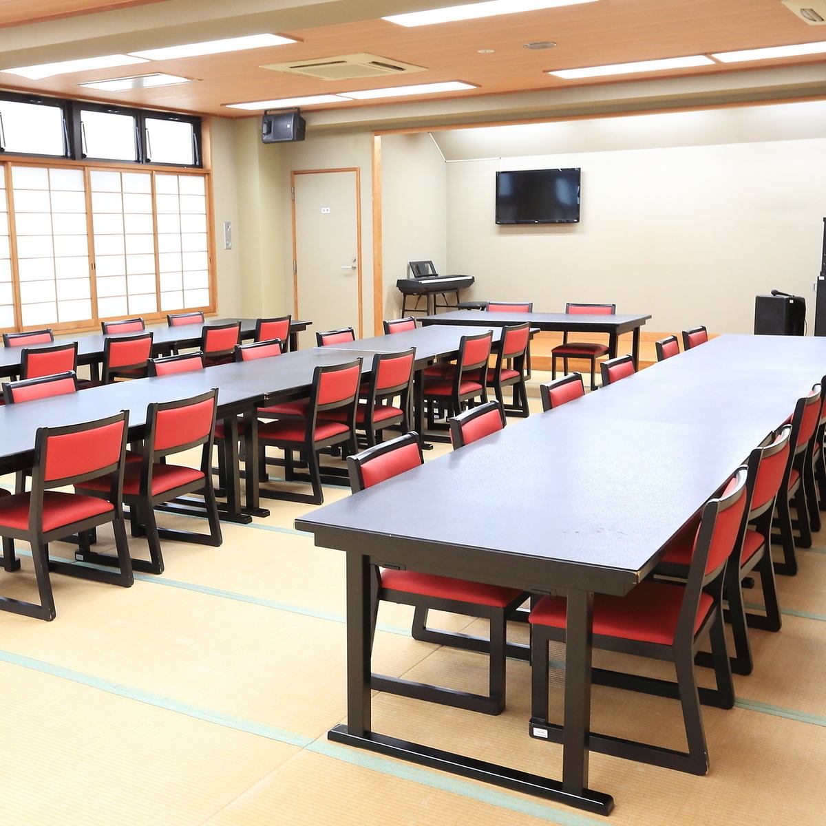 １５名様～100名様まで利用が出来る宴会場がございます♪