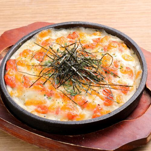 으깬 감자 명태 치즈 구이