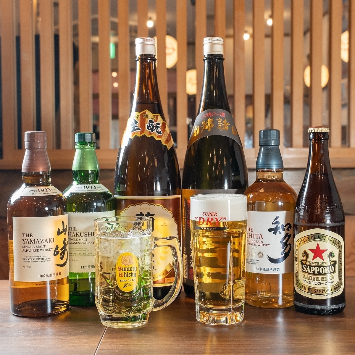お酒も豊富にご用意しております！様々なシーンでのご利用◎