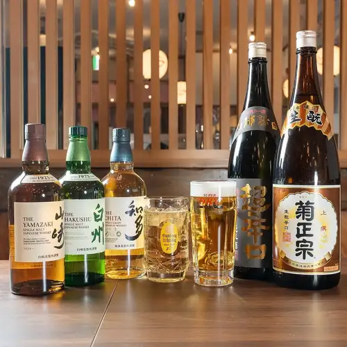 幅広いニーズに応える充実ドリンク