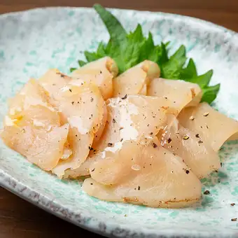 薩摩知覧鶏 種鶏モモのタタキ