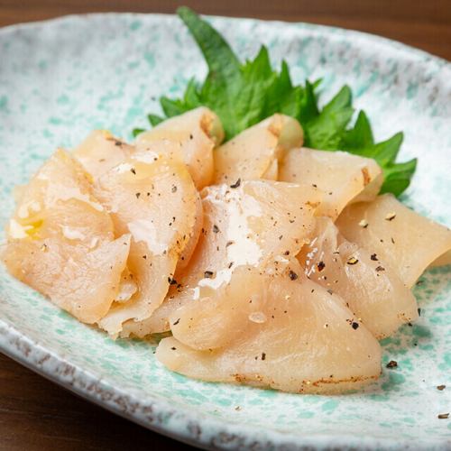 薩摩知覧鶏 種鶏モモのタタキ
