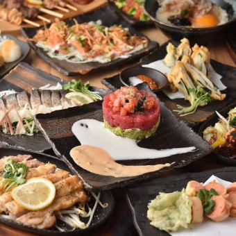 【2時間飲み放題付】鮮魚と和食！スタンダードコース【全7品/4000円】