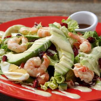 シュリンプとアボカドのカリフォルニアサラダ　Shrimp & Avocado Salad,California Style