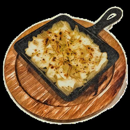 マッシュポテトのオーブンチーズ焼/Baked mashed potatoes with cheese